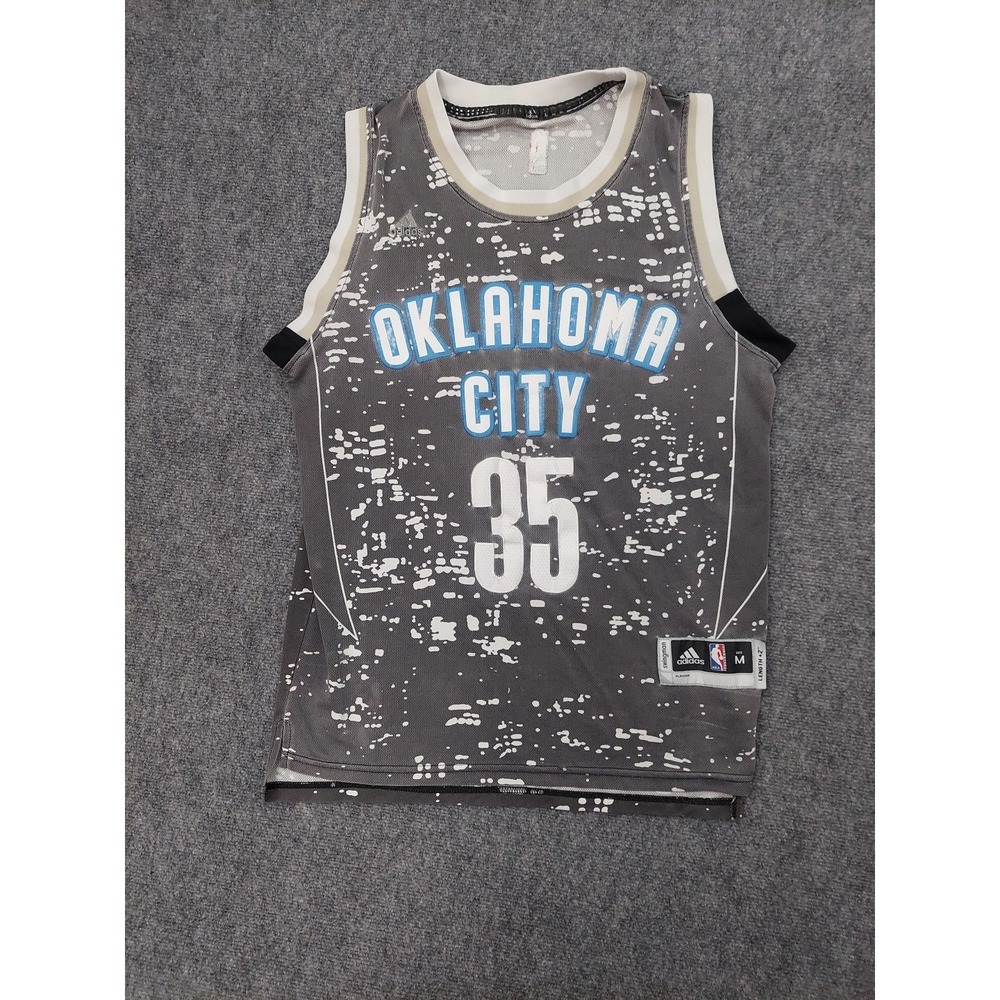Oklahoma City Thumder Jersey Kevin Durant #35 Adidas Medium Sleeveless‎ Swingman